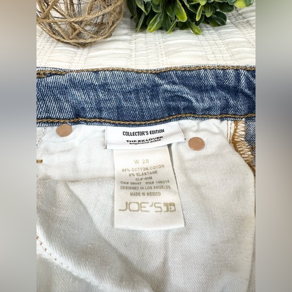 Joe’s Jeans The Ex-Lover Boyfriend Ankle Collector’s Edition Size Layne 28 (6) - Picture 8 of 9